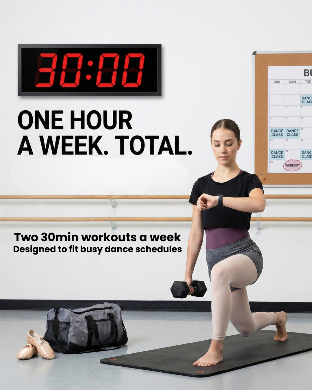 30 Minutes, Twice A Week. That's All It Takes.